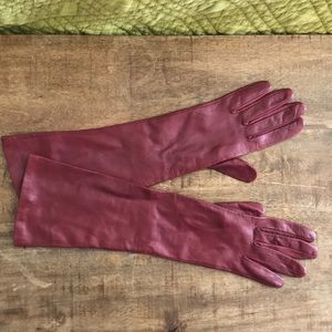 Carolina Amato Leather Gloves, New